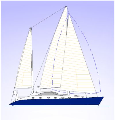 Large Sailing Yacht