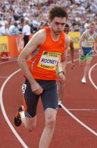 Big year: Martyn Rooney finished third