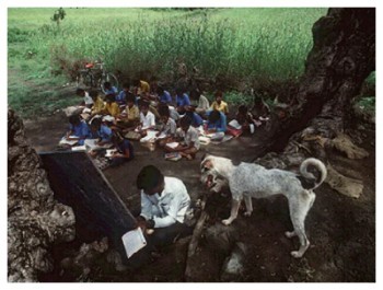 outdoor class, india. used with permission national geographic