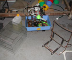 frame and finished cage