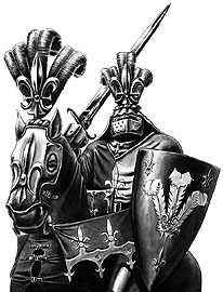 Warhammer Bretonian Questing Knight