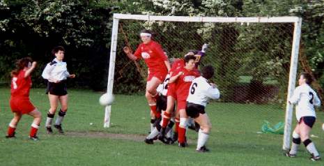 goalmouth scramble