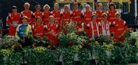 Keele Snr Plate winners in 1995