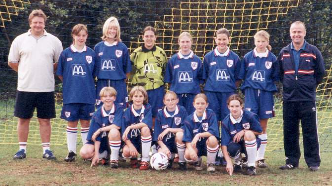 Under 14's Squad 1999/2000