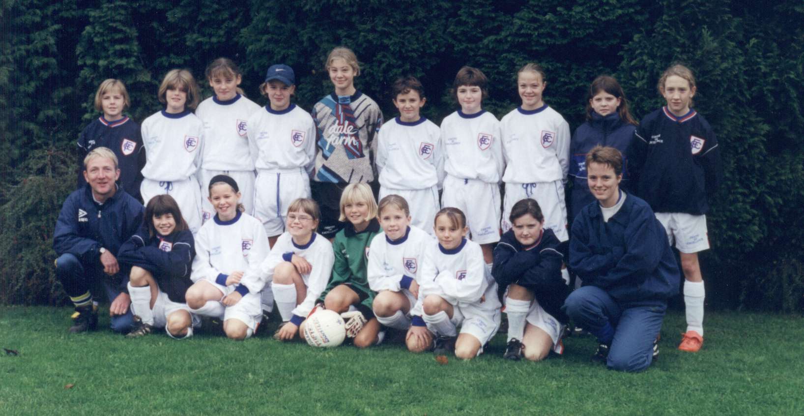 Under 12's Squad 1999/2000