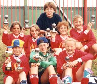 Victorious U12's in 1995