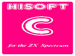 Hisoft C manual cover page