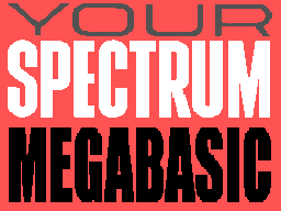MegaBasic manual title