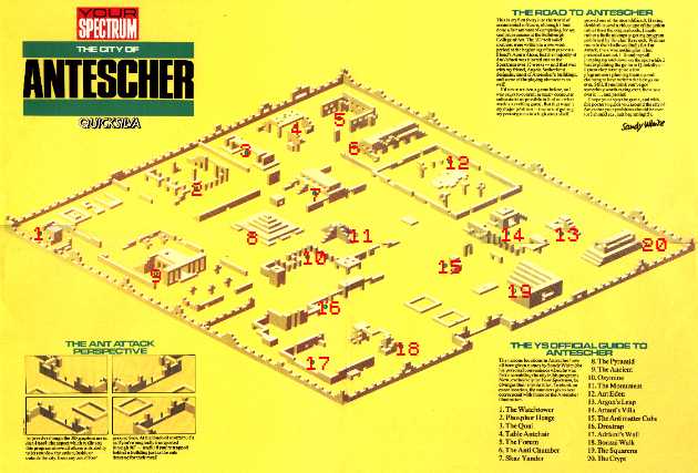 Antescher map