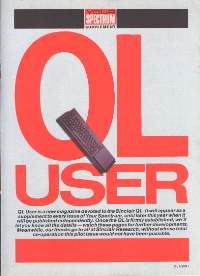 QL User supplement cover pic