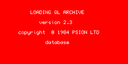 QL loading screen