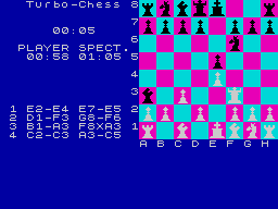 TURBO CHESS screen