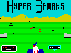 Hyper Sports - shooting