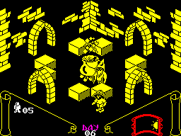 KNIGHT LORE cauldron room