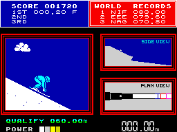Ski Jump screen