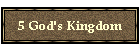 5 God's Kingdom