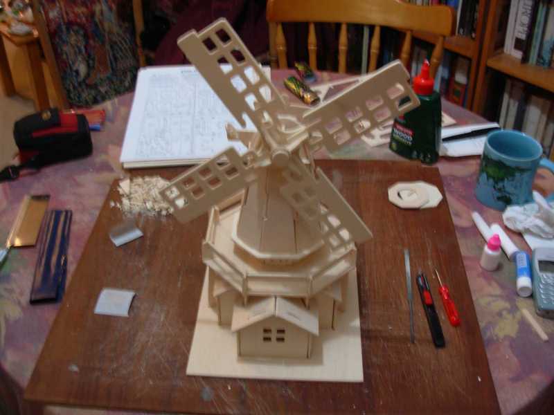 The Finished Wind Mill