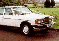White Mercedes
