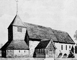 Photo of old church
