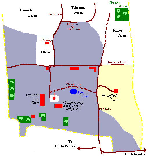 map of cranham