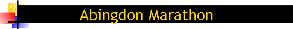 Abingdon Marathon
