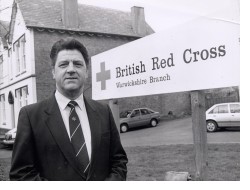 Pete Webb as County Director of Red Cross