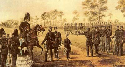 The Victoria Rifle Regiment of Volunteers.