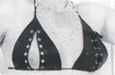 bra leather breasts nipples nipple bondage bdsm