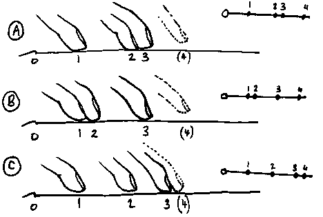 B Flat Violin Finger Chart