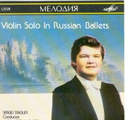 Stadler plays violin solos in ballet music on Melodia