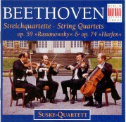 Suske Quartet plays Rasumovsky on Berlin Classics