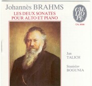 Jan Talich plays Brahms Viola sonatas on Calliope