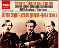 Cortot Thibaud Casals Trio play Classics on EMI classics