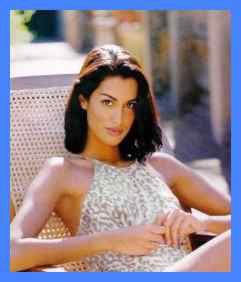 Yasmeen Ghauri as the jealousGoddess Venus