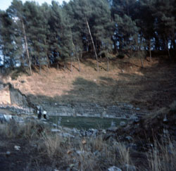 The ancient theatre at Megalopolis