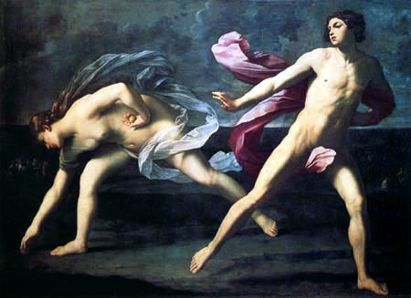 Atalanta and Hippomenes by Guido Reni