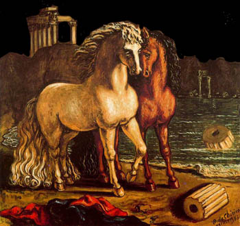 Xanthus and Balius, the immortal horses