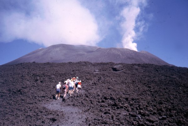 Approaching the summit in 1993