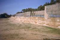 The city walls at Gela