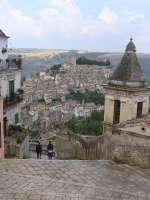 View of Ragusa Ibla from near S Maria della Scala