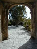 Scopello - arch leading to the baglio