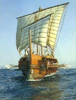 The trireme names (The Pages)