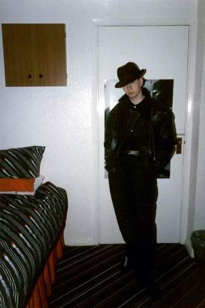 Wearing my brown trilby
