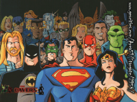[DC Animated Heroes Wallpaper]