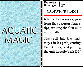 Wave Blast Spell