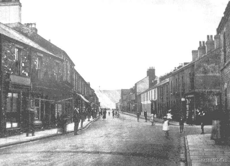 Newton Street in Millom about 1910 looking east