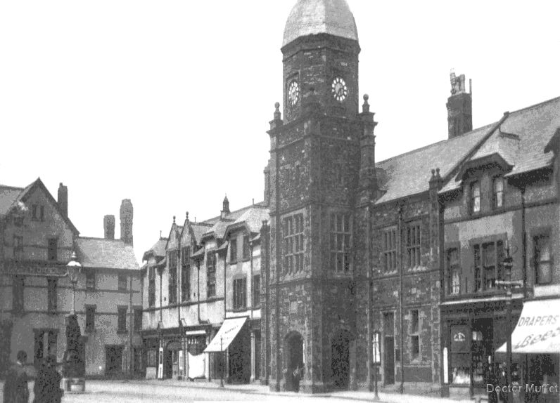 Millom Market Square 1921 looking north