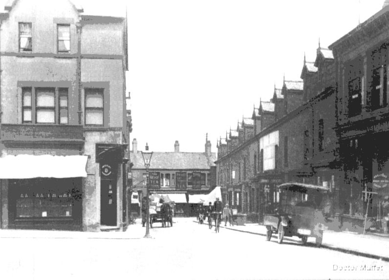 Saint George's Terrace in Millom looking north east