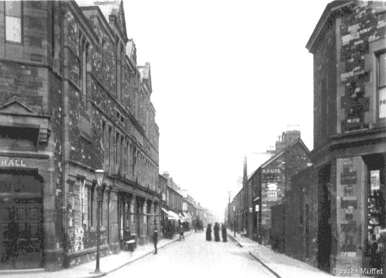  Wellington Street in Millom about 1905 looking east