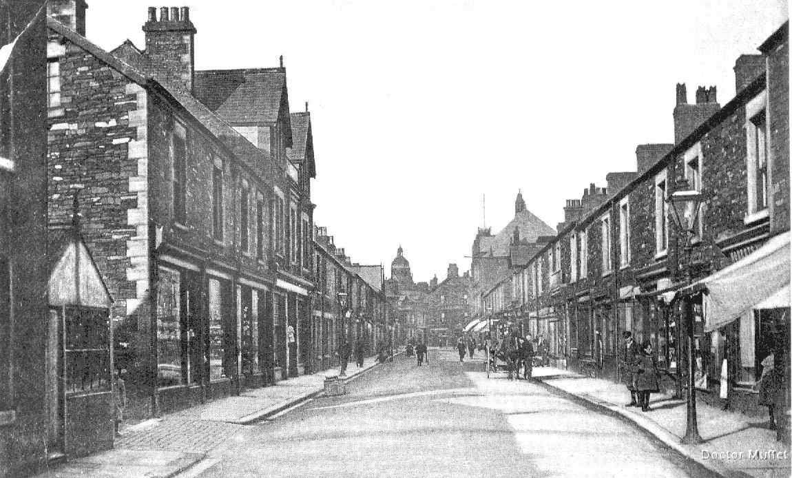 Wellington Street in Millom about 1906 looking west